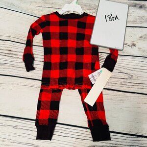 New Carters buffalo plaid PJs